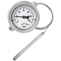 Жидкостный (манометрический) термометр с капилляром Wika модели 70
